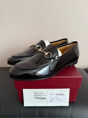 Gucci Jordaan Leather Loafers Horsebit SlipOn Loafer 7.5 US